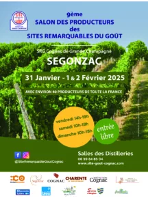 Salon du Goût Segonzac Flyer Recto 2025